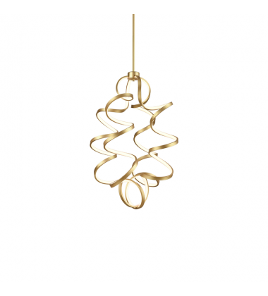 CH93934-AN-UNV-010-Synergy 34-in Antique Brass LED Chandeliers