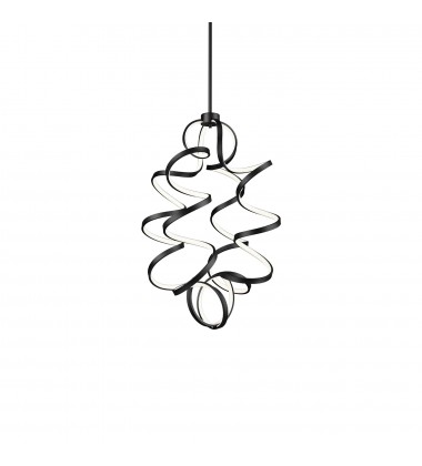 CH93934-BK-Synergy 34-in Black LED Chandeliers CH93934-BK-Synergy 34-in Black LED Chandeliers