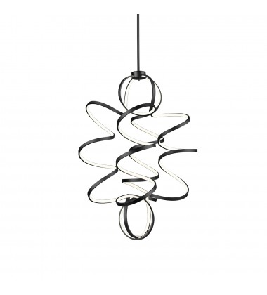 CH93941-BK-Synergy 41-in Black LED Chandeliers CH93941-BK-Synergy 41-in Black LED Chandeliers