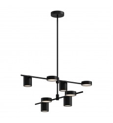  CH96840-BK-Jayden 40-in Black LED Chandeliers