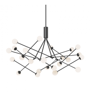 CH97358-BK-UNV-Moto 56-in Black LED Chandeliers CH97358-BK-UNV-Moto 56-in Black LED Chandeliers