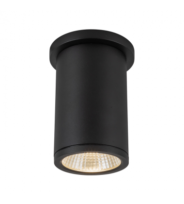 EC264106-BK-Nordic 6-in (3-in Dia.) Black LED Exterior Ceiling EC264106-BK-Nordic 6-in (3-in Dia.) Black LED Exterior Ceiling