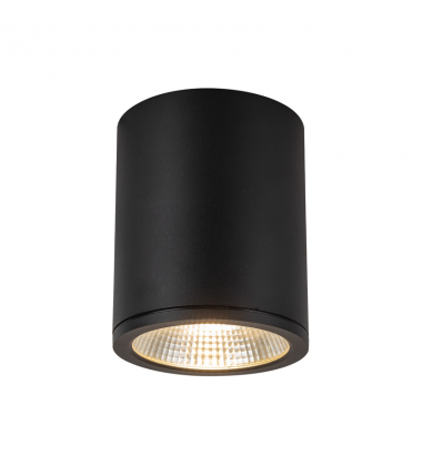 EC265106-BK-Nordic 6-in (5-in Dia.) Black LED Exterior Ceiling EC265106-BK-Nordic 6-in (5-in Dia.) Black LED Exterior Ceiling