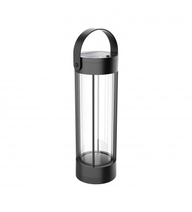  EL17614-BK-Suara 14-in Black LED Exterior Portable Lamp