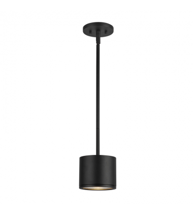 EP265104-BK-Nordic 4-in (5-in Dia.) Black LED Exterior Pendant