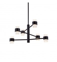  EP48224-BK-Copenhagen 24-in Black LED Exterior Pendant