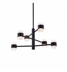 EP48224-BK-UNV-Copenhagen 24-in (3 Tier) Black LED Exterior Pendant