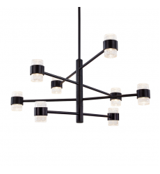 EP48232-BK-UNV-010-Copenhagen 24-in (4 Tier) Black LED Exterior Pendant