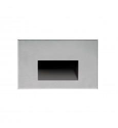  ER3003-BN-Sonic 3-in Brushed Nickel LED Exterior Wall/Step Lights