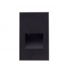  ER3005-BK-Sonic 5-in Black LED Exterior Wall/Step Lights