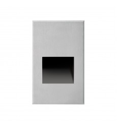 ER3005-BN-Sonic 5-in Brushed Nickel LED Exterior Wall/Step Lights ER3005-BN-Sonic 5-in Brushed Nickel LED Exterior Wall/Step Lights
