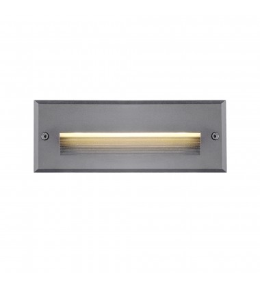 ER72410-GY-Newport 10-in Gray LED Exterior Wall/Step Lights  ER72410-GY-Newport 10-in Gray LED Exterior Wall/Step Lights