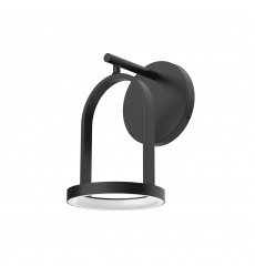  EW17805-BK-Trek 5-in Black LED Exterior Wall Sconce