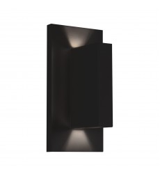  EW22109-BK-Vista 9-in Black LED Exterior Wall Sconce