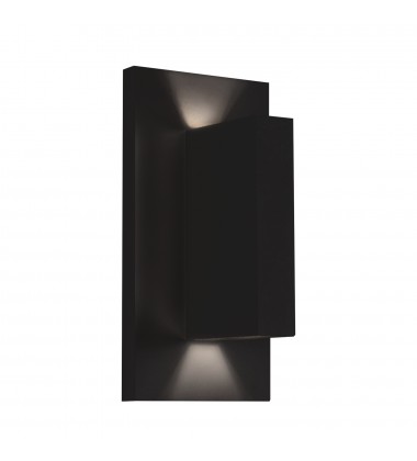  EW22109-BK-Vista 9-in Black LED Exterior Wall Sconce