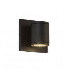 EW262103-BK-Nordic 4-in (2-in Dia.) Black LED Exterior Wall