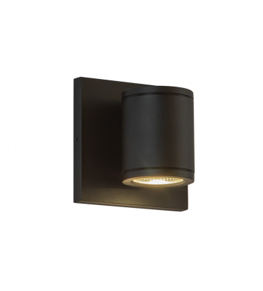 EW262103-BK-Nordic 4-in (2-in Dia.) Black LED Exterior Wall EW262103-BK-Nordic 4-in (2-in Dia.) Black LED Exterior Wall