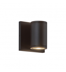 EW262204-BK-Nordic 4-in (2-in Dia.) Black LED Exterior Wall