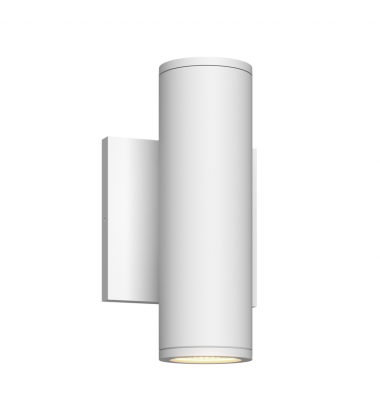 EW262208-WH-Nordic 8-in (2-in Dia.) White LED Exterior Wall EW262208-WH-Nordic 8-in (2-in Dia.) White LED Exterior Wall