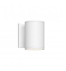EW264105-WH-Nordic 5-in (3-in Dia.) White LED Exterior Wall