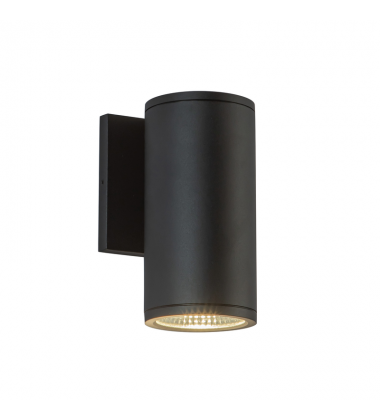 EW264107-BK-Nordic 7-in (3-in Dia.) Black LED Exterior Wall EW264107-BK-Nordic 7-in (3-in Dia.) Black LED Exterior Wall