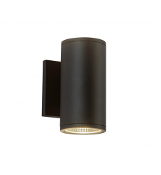 EW264207-BK-Nordic 7-in (3-in Dia.) Black LED Exterior Wall