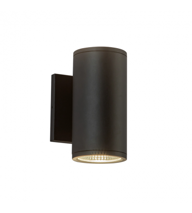 EW264207-BK-Nordic 7-in (3-in Dia.) Black LED Exterior Wall EW264207-BK-Nordic 7-in (3-in Dia.) Black LED Exterior Wall