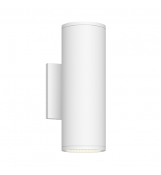 EW264210-WH-Nordic 10-in (3-in Dia.) White LED Exterior Wall