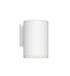 EW265107-WH-Nordic 7-in (5-in Dia.) White LED Exterior Wall
