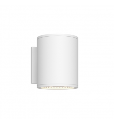 EW265206-WH-Nordic 6-in (5-in Dia.) White LED Exterior Wall