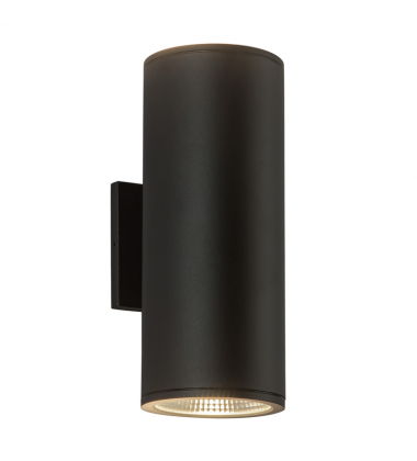 EW265212-BK-Nordic 12-in (5-in Dia.) Black LED Exterior Wall EW265212-BK-Nordic 12-in (5-in Dia.) Black LED Exterior Wall