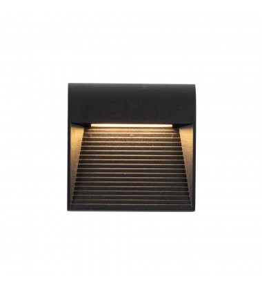  EW27905-BK-Casa 5-in Black LED Exterior Wall Sconce