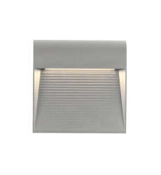 EW27907-GY-Casa 7-in Grey LED Exterior Wall Sconce