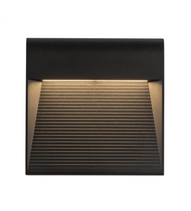 EW27909-BK-Casa 9-in Black LED Exterior Wall/Step Lights EW27909-BK-Casa 9-in Black LED Exterior Wall/Step Lights