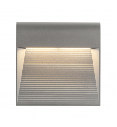 EW27909-GY-Casa 9-in Gray LED Exterior Wall/Step Lights
