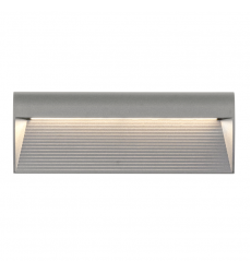 EW27912-GY-Casa 12-in Gray LED Exterior Wall/Step Lights