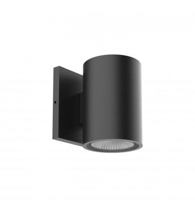 EW3105-BK-Nordic 5-in Black LED Exterior Wall Sconce  EW3105-BK-Nordic 5-in Black LED Exterior Wall Sconce
