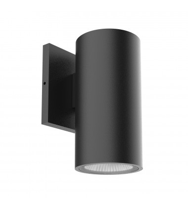 EW3107-BK-Nordic 7-in Black LED Exterior Wall Sconce  EW3107-BK-Nordic 7-in Black LED Exterior Wall Sconce