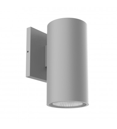  EW3107-GY-Nordic 7-in Gray LED Exterior Wall Sconce