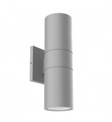 EW3212-GY-Lund 12-in Gray LED Exterior Wall Sconce  EW3212-GY-Lund 12-in Gray LED Exterior Wall Sconce