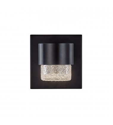  EW48205-BK-Copenhagen 5-in Black LED Exterior Wall Sconce