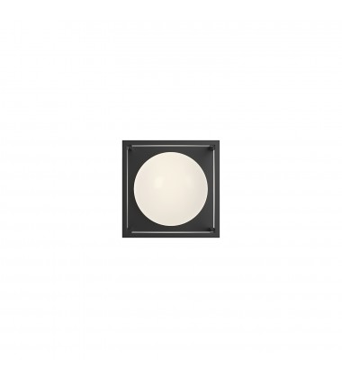  EW519106BK-Amelia 6-in Black 1 Light Exterior Wall Sconce