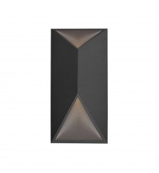  EW60312-BK-Indio 12-in Black LED Exterior Wall Sconce