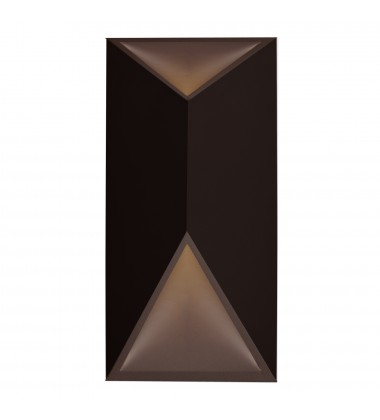  EW60312-BZ-Indio 12-in Bronze LED Exterior Wall Sconce