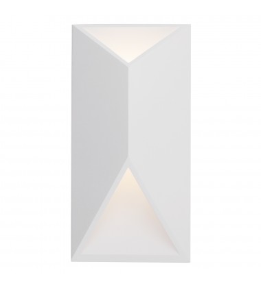  EW60312-WH-Indio 12-in White LED Exterior Wall Sconce