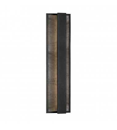  EW6824-BK-Caspian Black LED Exterior Wall Sconce