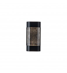  EW75712-BK-Moondew 12-in Black LED Exterior Wall Sconce
