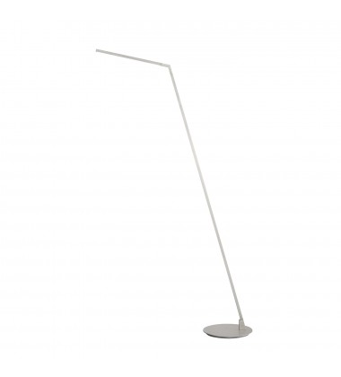  FL25558-BN-Miter 58-in Brushed Nickel LED Floor Lamp