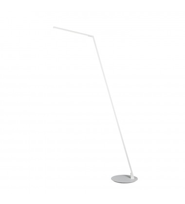  FL25558-WH-Miter 58-in White LED Floor Lamp
