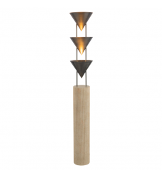 FL341367STA-Versus 67-in Aged Steel Floor Lamp